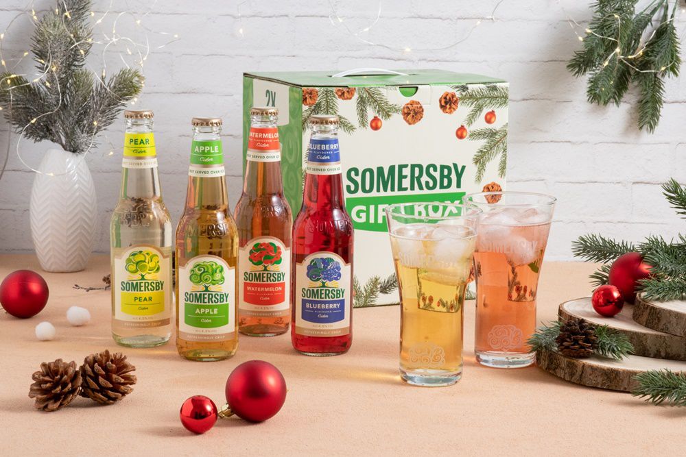 Somersby cider, čaša – dodajte malo leda i uživanje u praznicima može početi