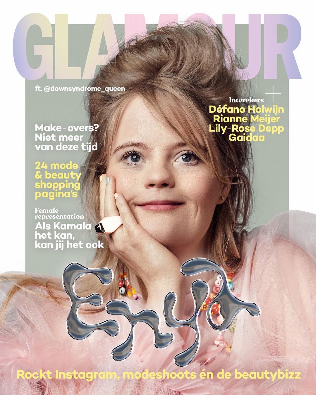 Influencerica s Downovim sindromom na naslovnici Glamoura: 'Nadam se da će ovo postati standard'