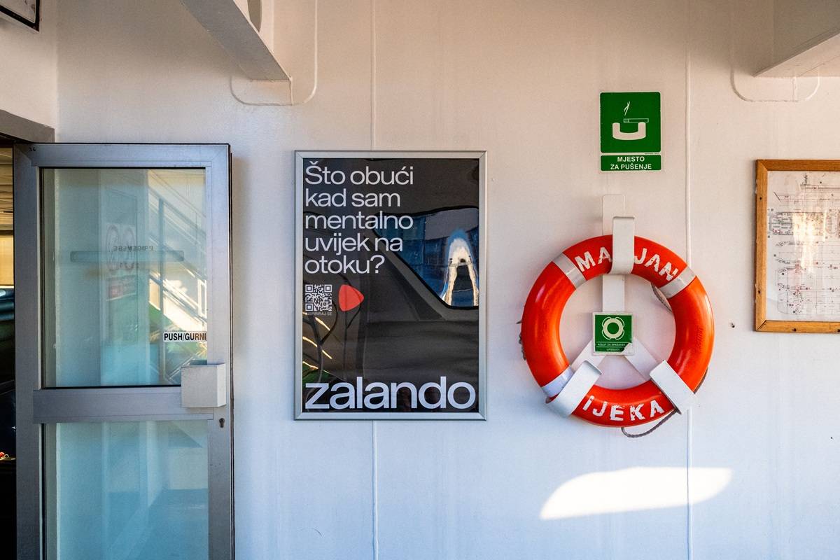 Zalando ovog ljeta duž hrvatske obale oživio kampanju 'Što obući?'