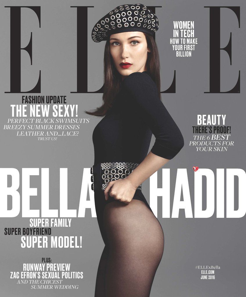 Bella Hadid na naslovnici američkog Ellea