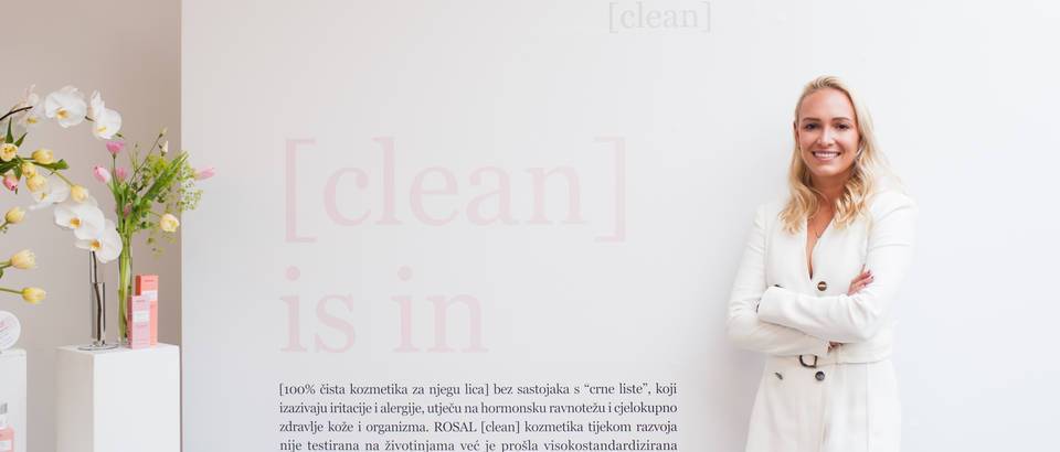 Predivna Donna Vekić zaštitno je lice nove kozmetike za njegu lica Rosal [clean]