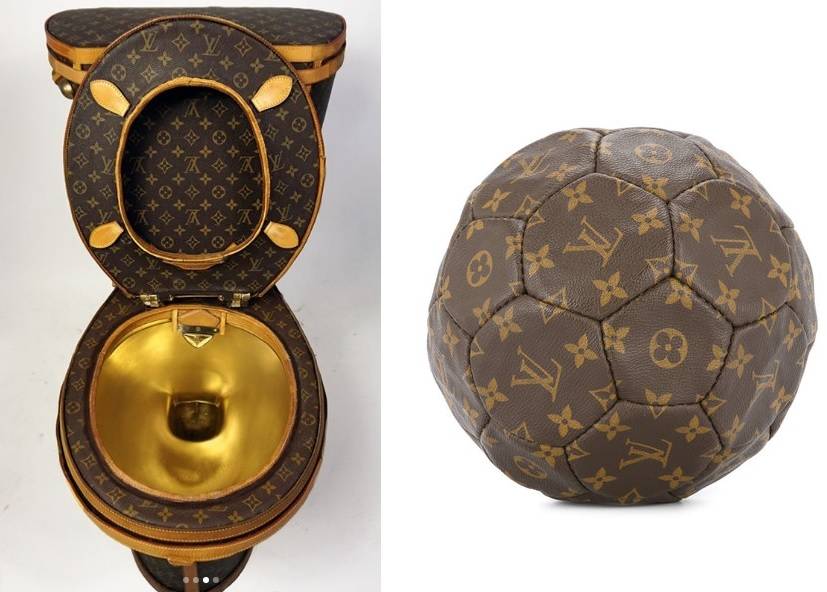 Ono kad se s trendovima pretjera: Bizarni komadi prekriveni Louis Vuitton monogramom