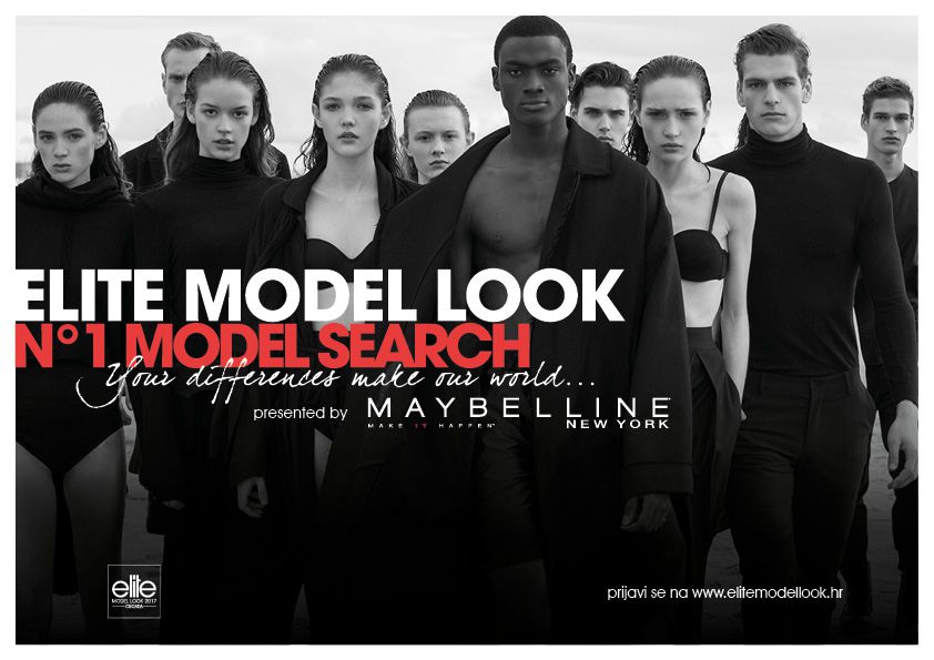 Najprestižnije modno natjecanje "Elite model look 2017 by Maybelline NY" u ove godine zu Hrvatskoj