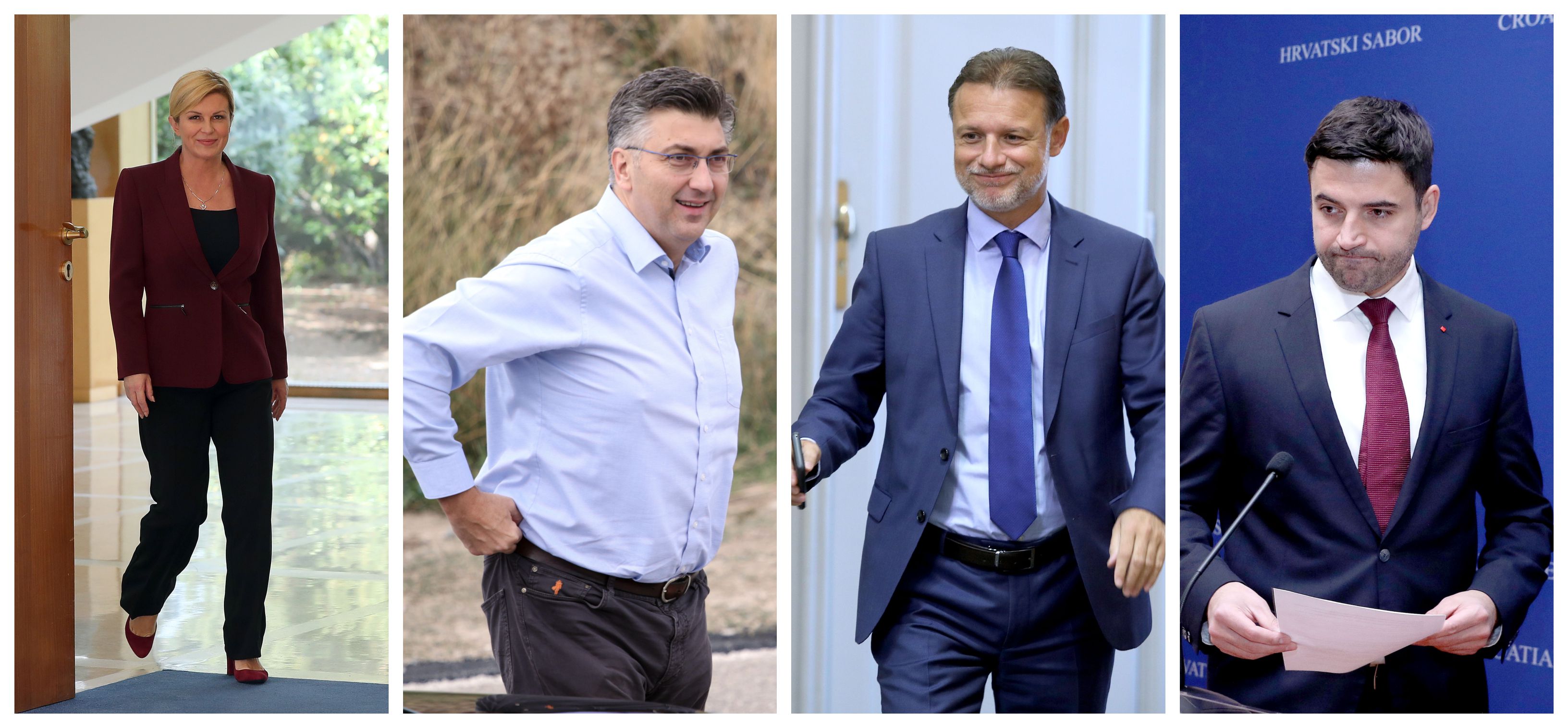Kolinda, Plenković, Jandroković i Bernardić prošli "make-overe": Pogledajte kako se mijenjao njihov izgled 