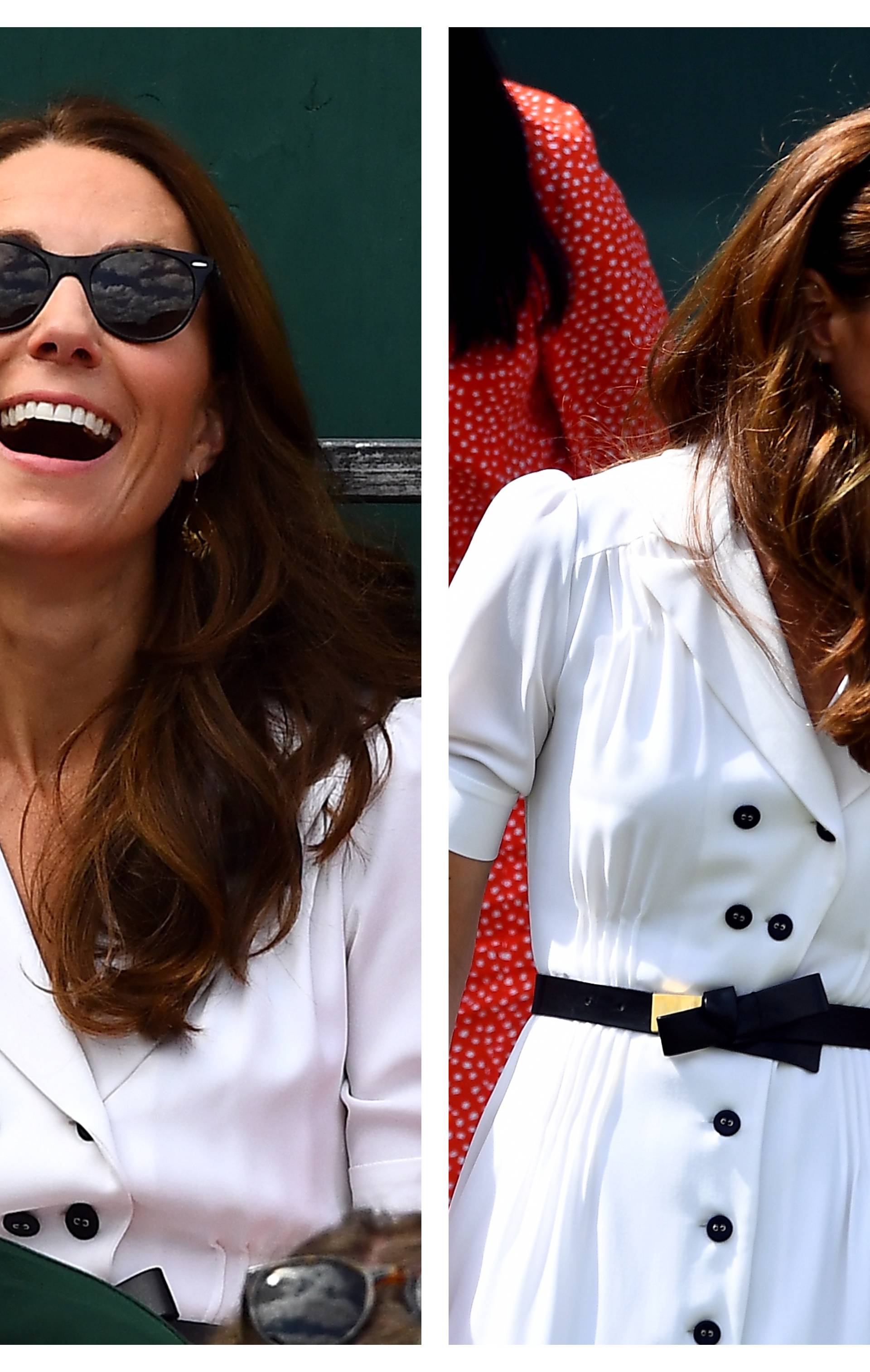 Kate Middleton na Wimbledonu se pojavila u izdanju u kakvom je ne viđamo često