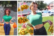 I hrvatski dizajneri se uhvatili popularne priče: Kristina koja prodaje mandarine postala je lutkica