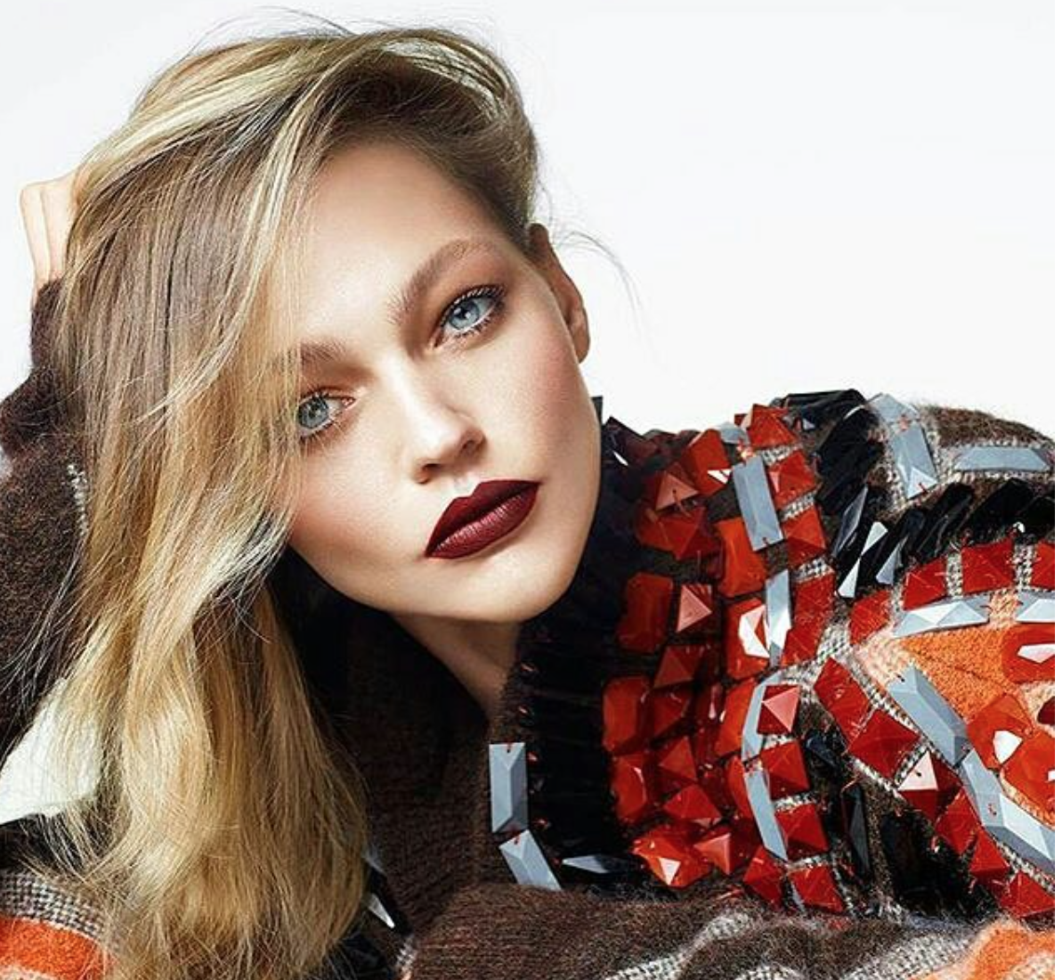 Sasha Pivovarova kao zaštitno lice zimske beauty kampanje H&M-a