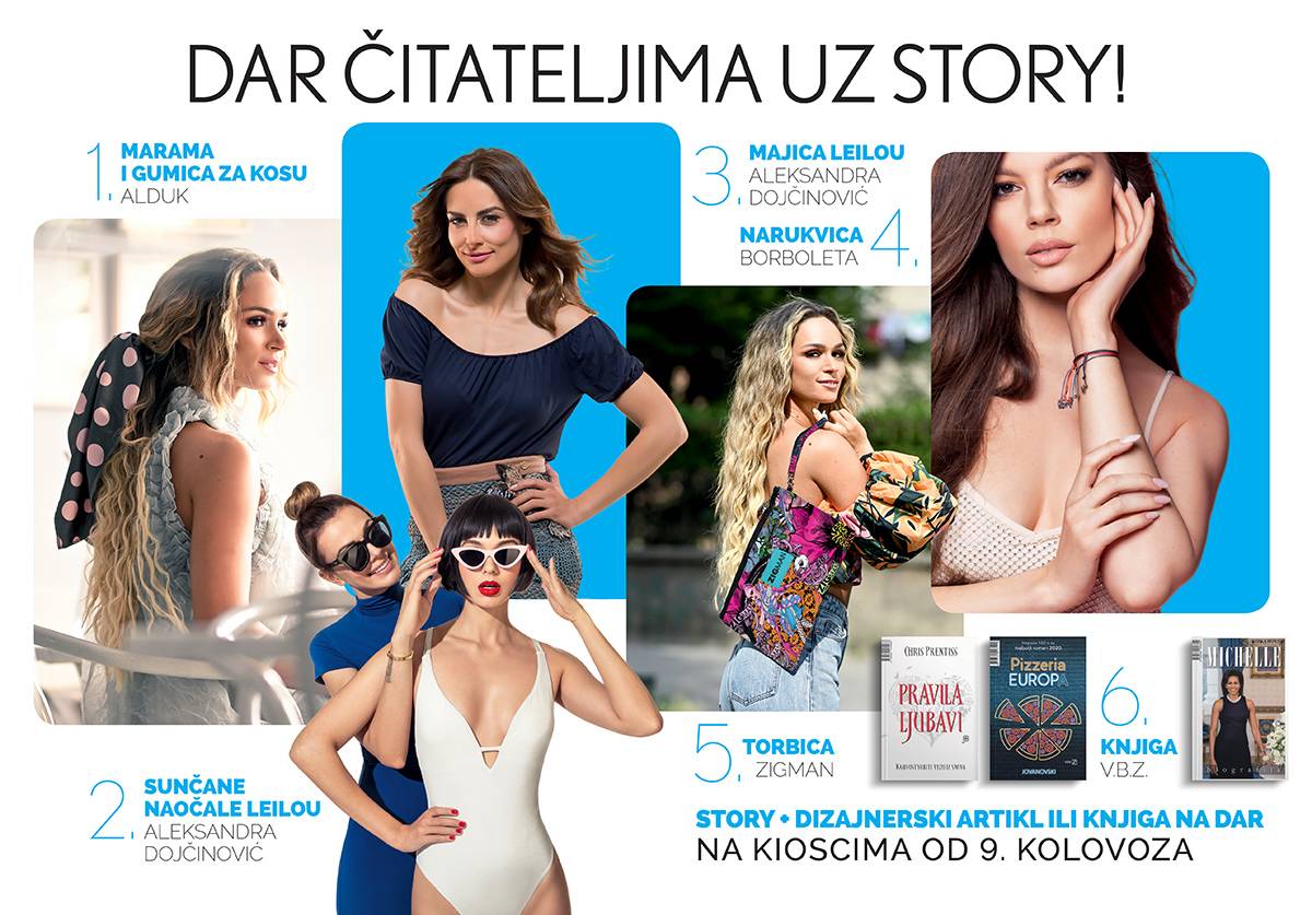 EKSKLUZIVNO! Novi Story poklanja čitateljima dizajnerske modne komade