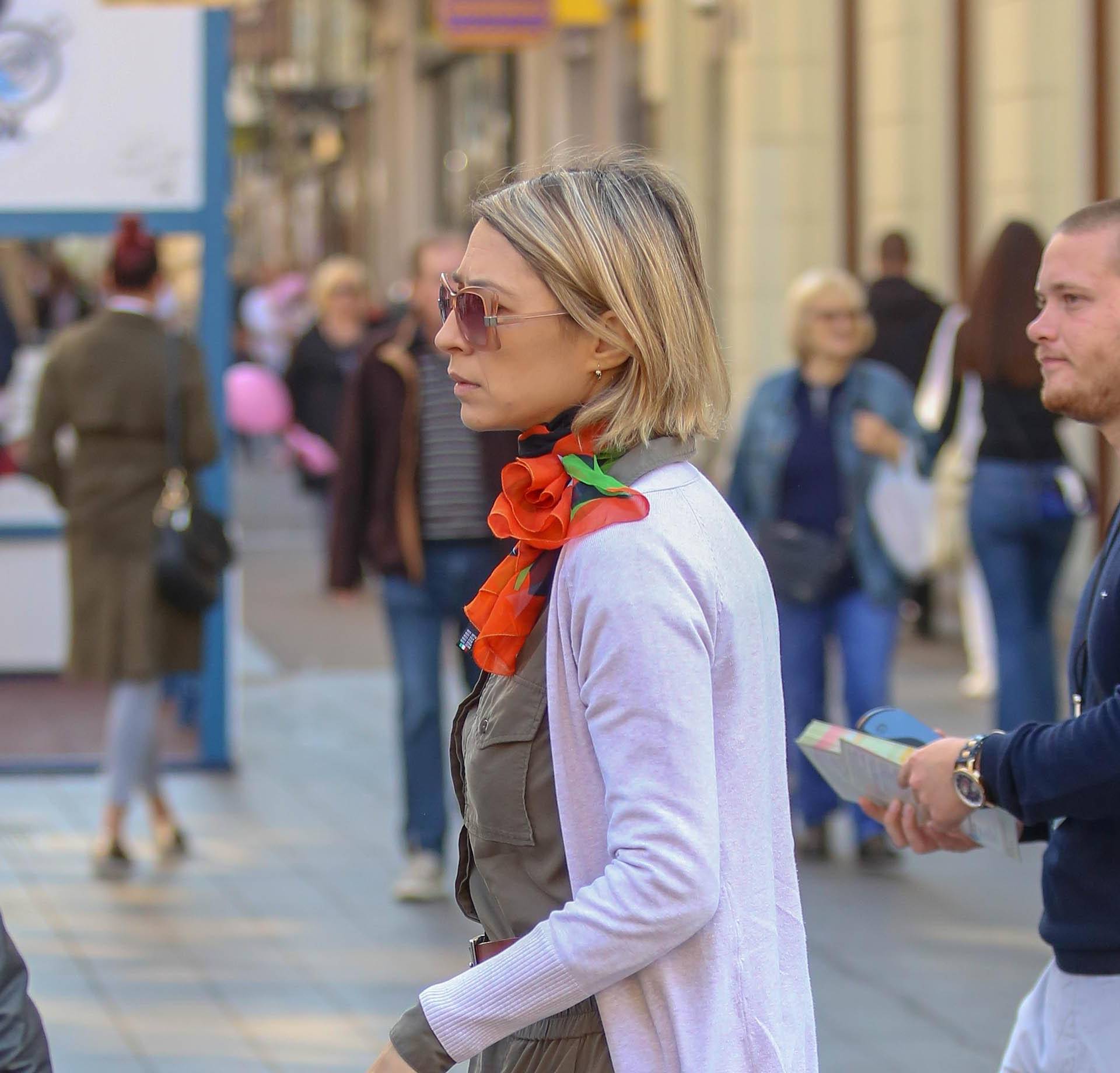 S najpopularnijim uzorkom: Cipele ove divne dame sa zagrebačke špice najbolji su dio stylinga!