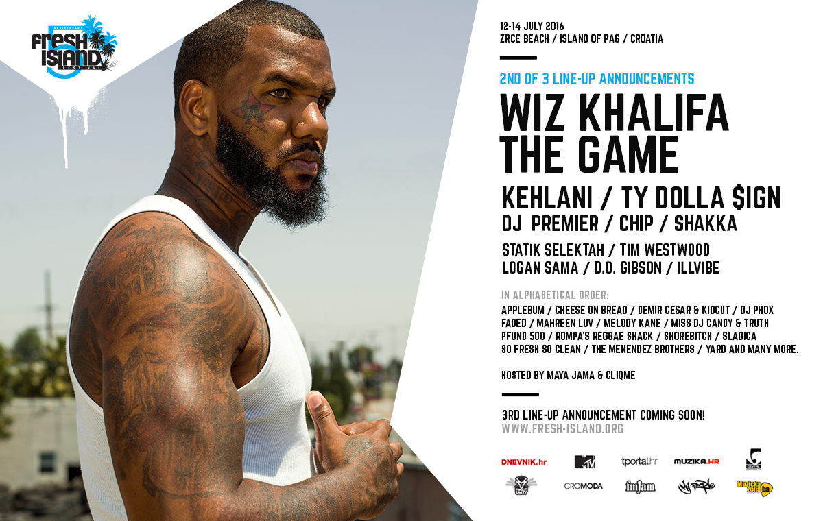 Genijalan The Game novo ime Fresh Island festivala!