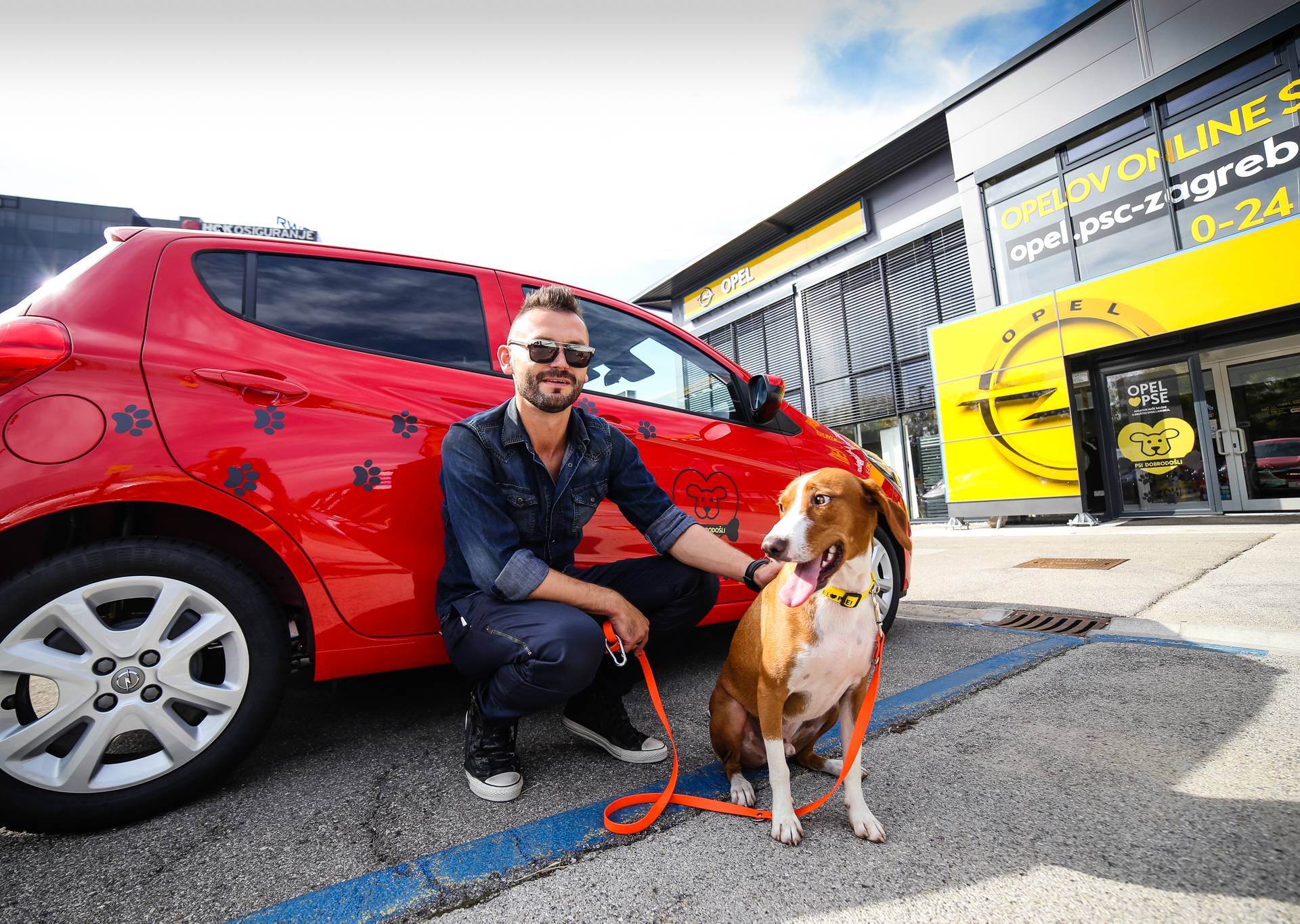 Opel i prvi ’dog - friendly’ salon u Hrvatskoj