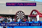 Favbet zabavne igre na utakmici NK Rijeka i NK Osijek animirale 5000 navijača