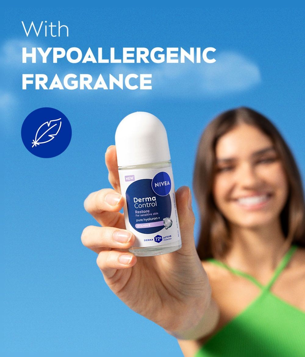 Samopouzdanje u svakom pokretu – otkrijte novu NIVEA Derma Control liniju dezodoransa za žene i muškarce